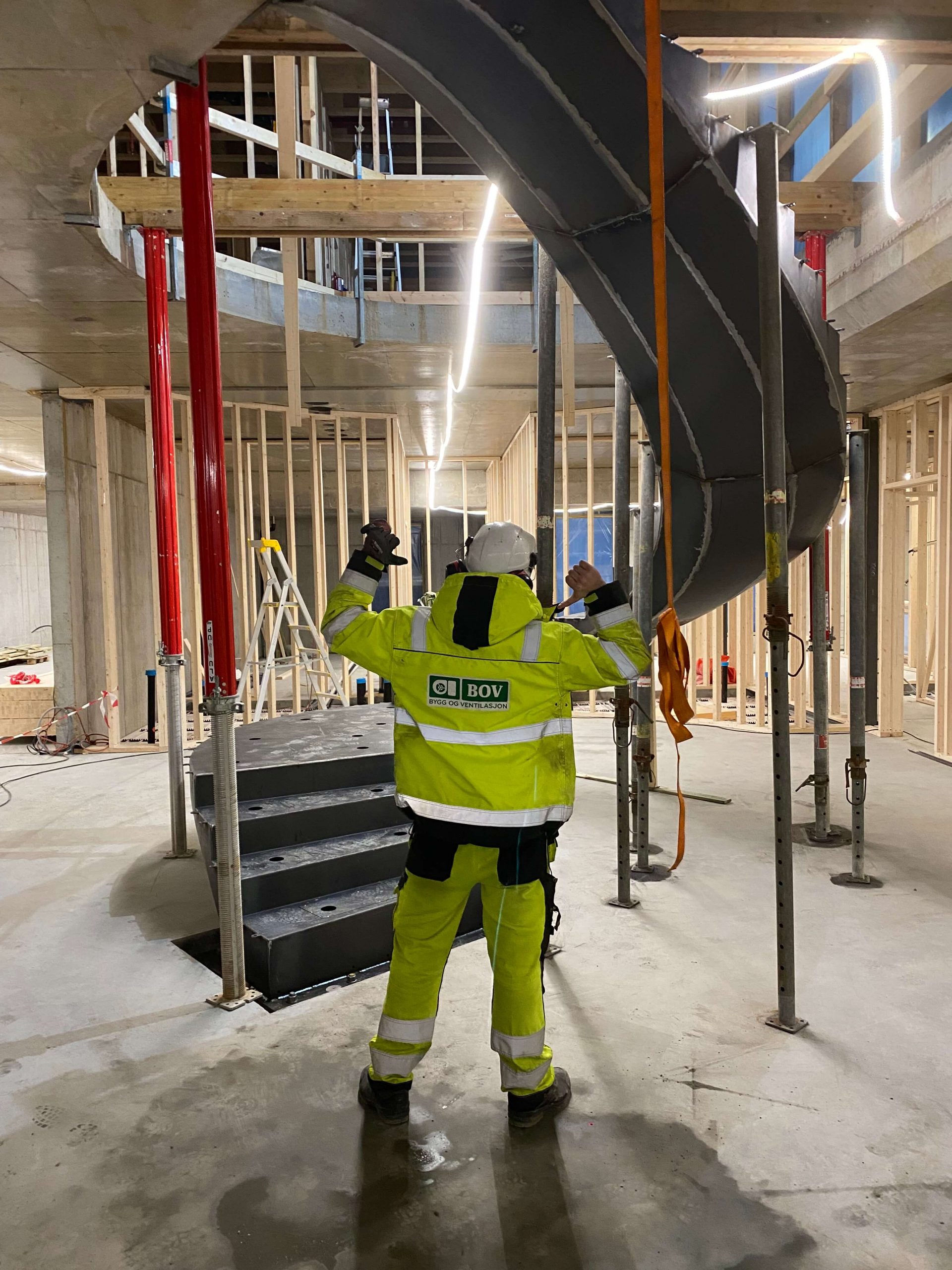 Rekkverk og trapper - Bygg og Ventilasjon AS